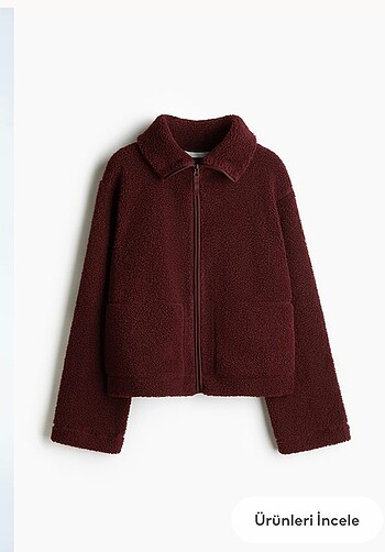 H&M Peluş Ceket