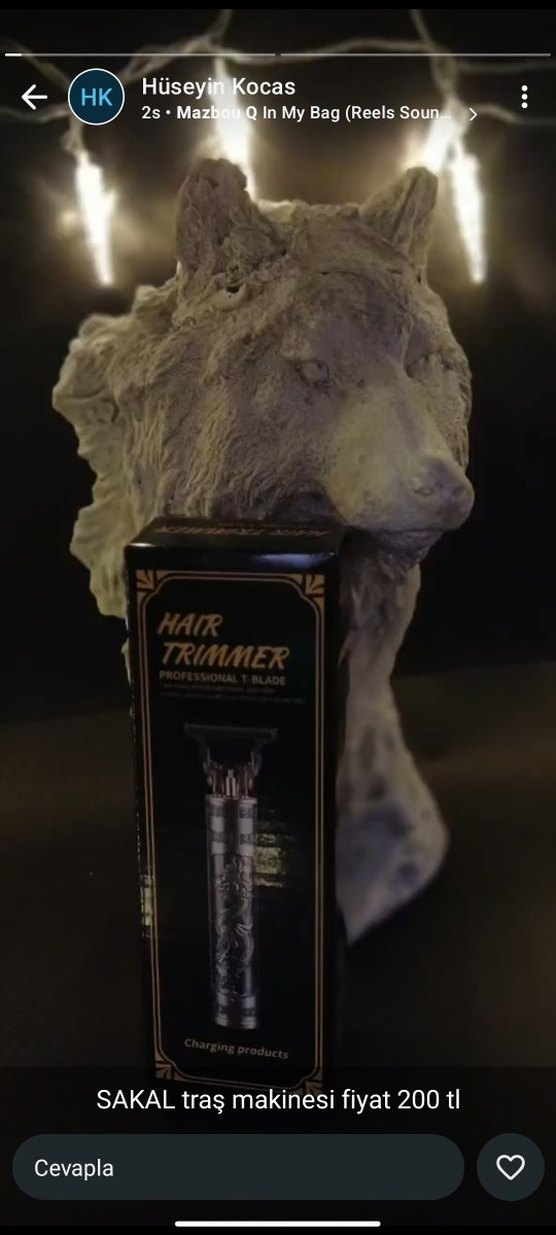 Profesyonel T-Bıçaklı Saç Kesme Makinesi - Görsel 3