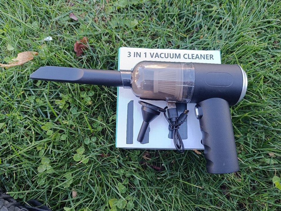 3'ü 1 Arada Siyah El Süpürgesi - Görsel 3