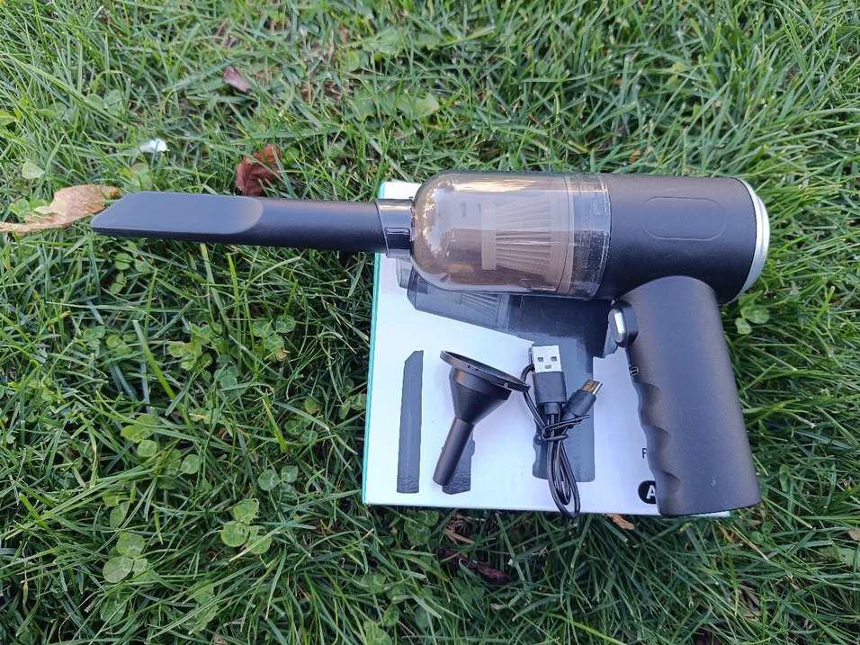 3'ü 1 Arada Siyah El Süpürgesi - Görsel 4