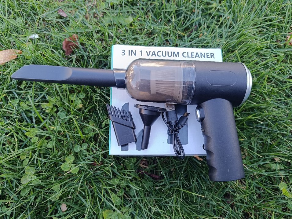 3'ü 1 Arada Siyah El Süpürgesi - Görsel 2