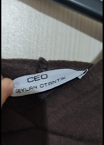 Ceylan Ceylan Otantik Üç İplik Sweat Elbise