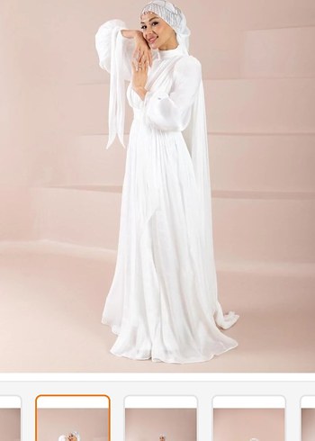 Beyaz Abiye - Görsel 2