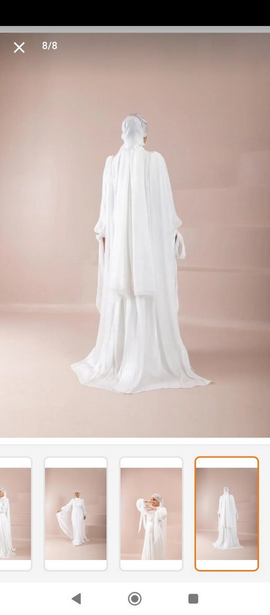 Beyaz Abiye - Görsel 3