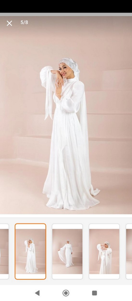 Beyaz Abiye - Görsel 2