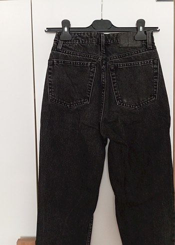 32 Beden Bershka Siyah Kadın Denim Pantolon