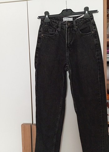 Bershka Bershka Siyah Kadın Denim Pantolon