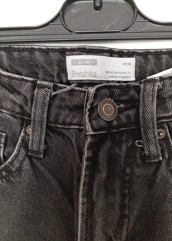 Bershka Siyah Kadın Denim Pantolon