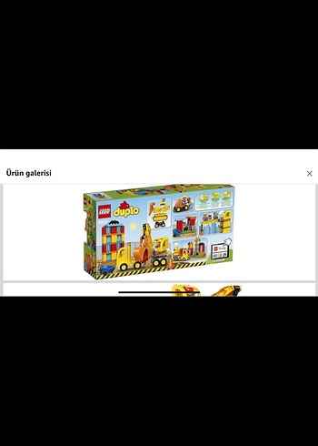 Hot Wheels LEGO DUPLO Renkli İnşaat Seti
