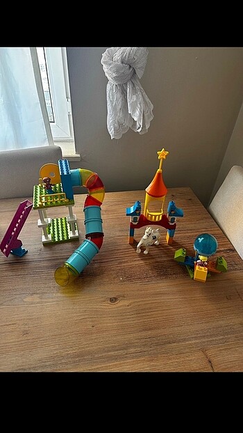 Lego duplo lunapark birebir uyumlu