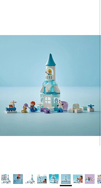  Beden Lego duplo elsa karlar ülkesi frozen