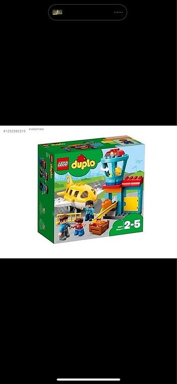 Lego duplo uçak seti