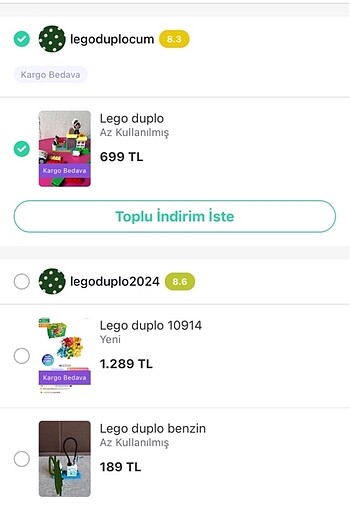 Lego duplo set