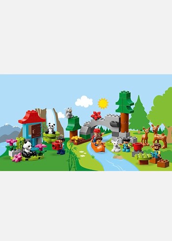 Beden Renk LEGO Duplo 2+ Renkli Hayvan Seti