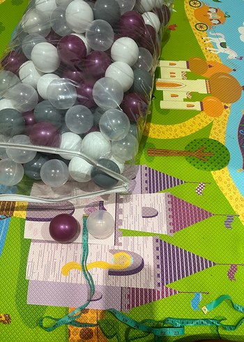 Lego Mor ve Gri Oyun Topları Paketi - Görsel 2