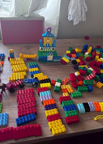 Beden Unico lego duplo uyumlu Çok Renkli Lego Seti
