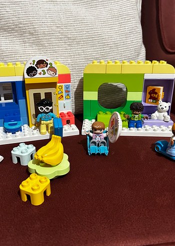 universal Beden beyaz Renk LEGO duplo kreş Oyun Seti ve Figürler