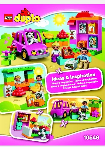  Beden LEGO Duplo market alışveriş Oyun Seti
