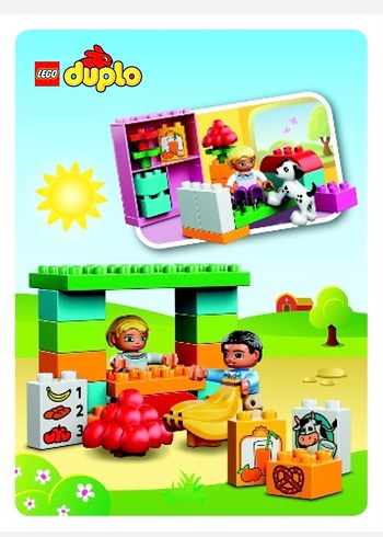 Fisher Price LEGO Duplo market alışveriş Oyun Seti