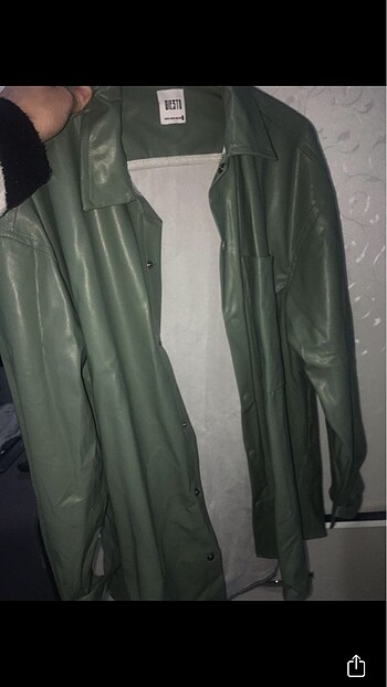 erkek deri gömlek - Görsel 2