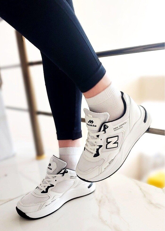 Kadın Beyaz N Yüksek Taban Ortopedik ... - Görsel 2