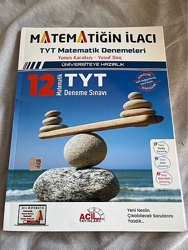 Acil Yayınları 12li tyt matematik denemesı