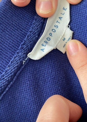 Erkek Lacivert Polo Yaka Tişört - Görsel 2