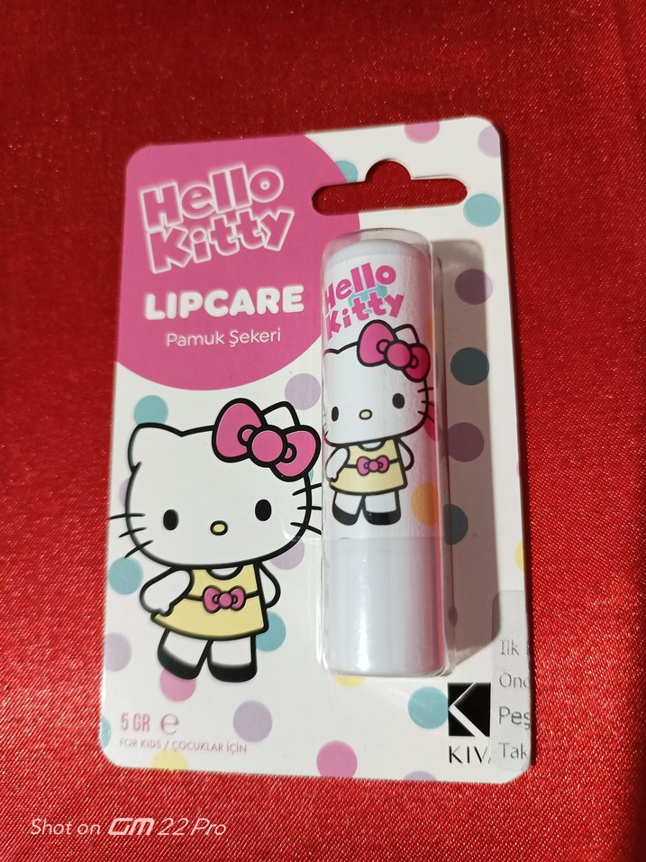 Hello Kitty Pamuk Şekeri Dudak Bakım Kremi - Görsel 2