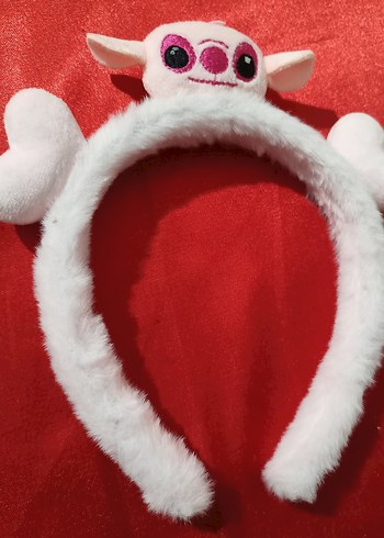 Stitch Pembe Peluş Taç - Görsel 2