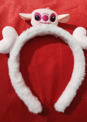 Stitch Pembe Peluş Taç - Görsel 4