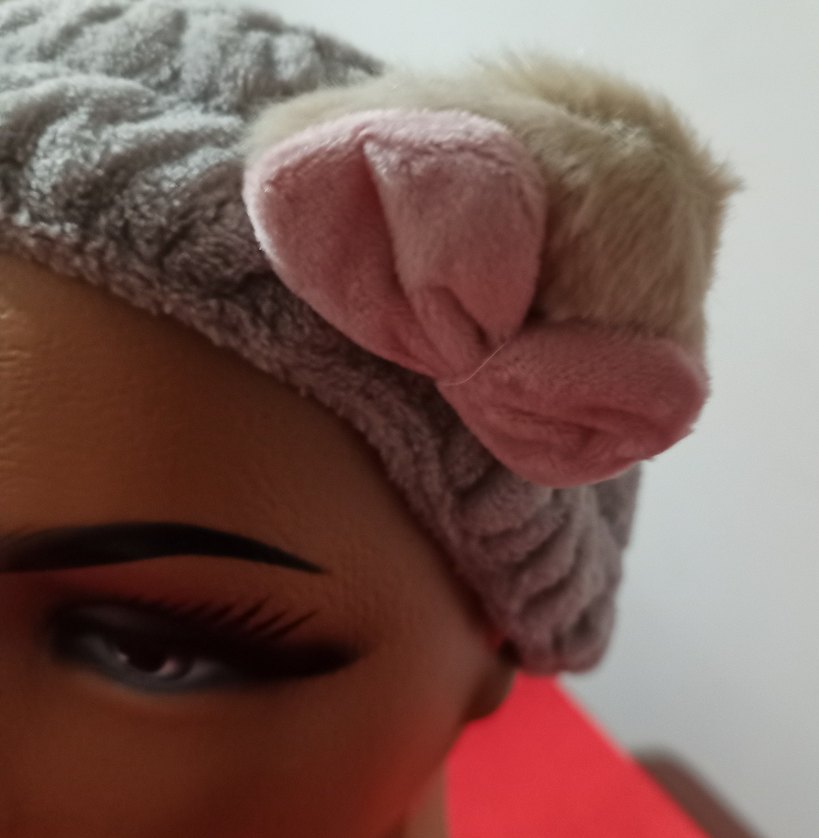 Makyaj Saç bandı kulaklı ve fiyonklu - Görsel 2