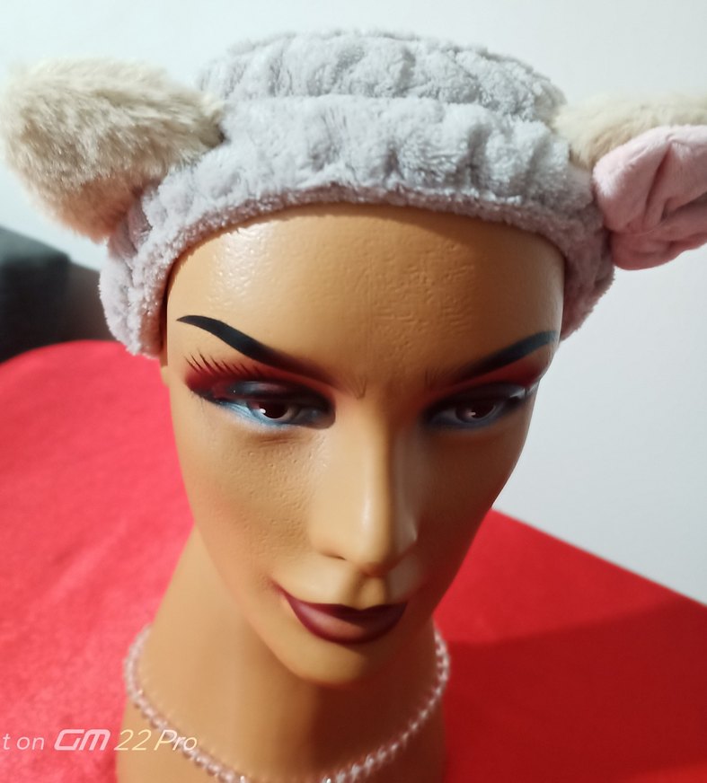 Makyaj Saç bandı kulaklı ve fiyonklu - Görsel 3