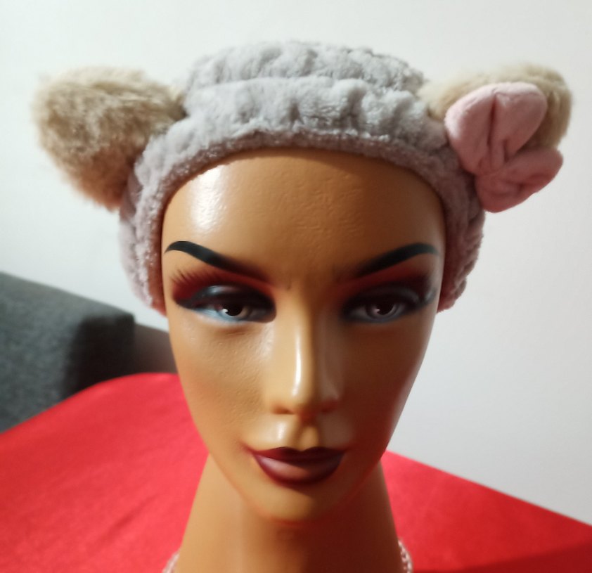 Makyaj Saç bandı kulaklı ve fiyonklu - Görsel 4