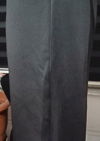 Dalgıç Kumaş Kalem Etek Siyah - Görsel 2