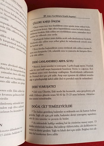 A'dan Z'ye Bitkilerle Güzellik Reçeteleri Kitabı - Görsel 3