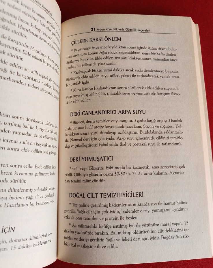 A'dan Z'ye Bitkilerle Güzellik Reçeteleri Kitabı - Görsel 3
