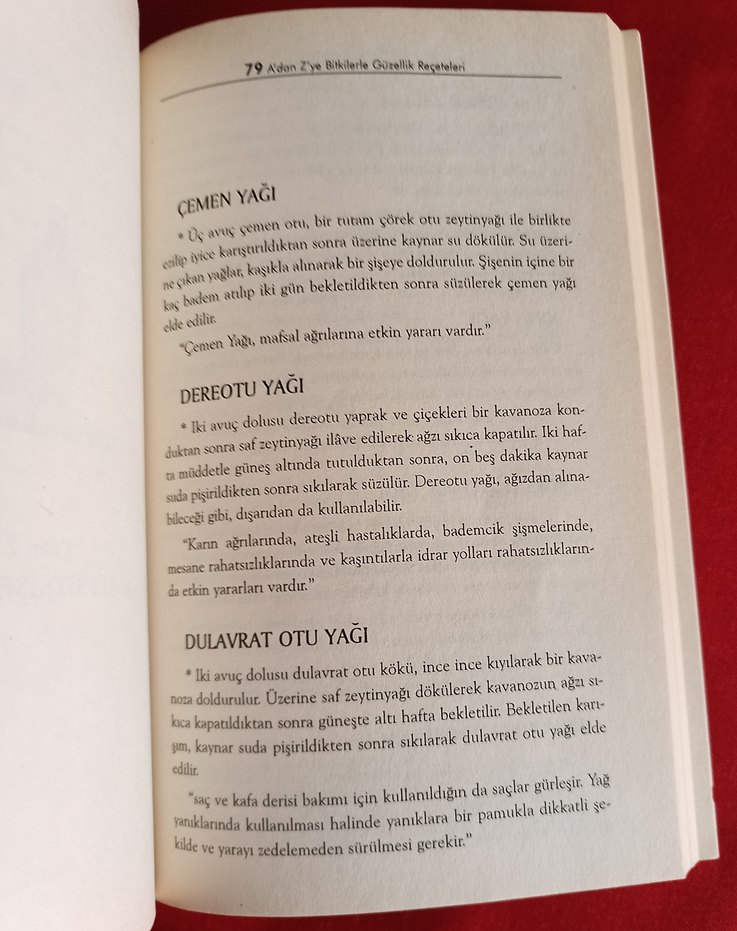A'dan Z'ye Bitkilerle Güzellik Reçeteleri Kitabı - Görsel 4