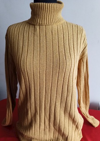 Kadın Balıkçı Yaka Triko Kazak - Görsel 3