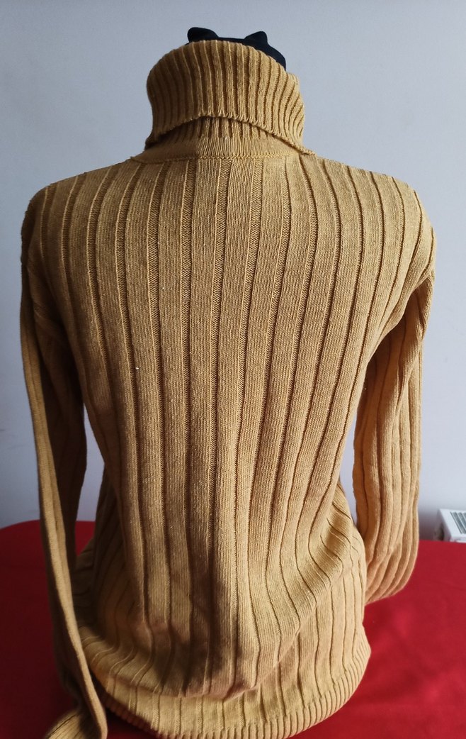 Kadın Balıkçı Yaka Triko Kazak - Görsel 2