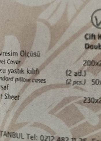 idaş Baskılı Beyaz Nevresim Takımı - Görsel 6