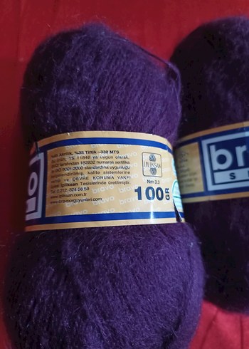 Bravo Selin Mor İplik Seti - Görsel 3