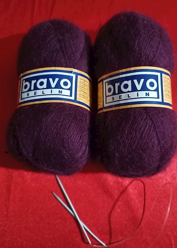 Bravo Selin Mor İplik Seti