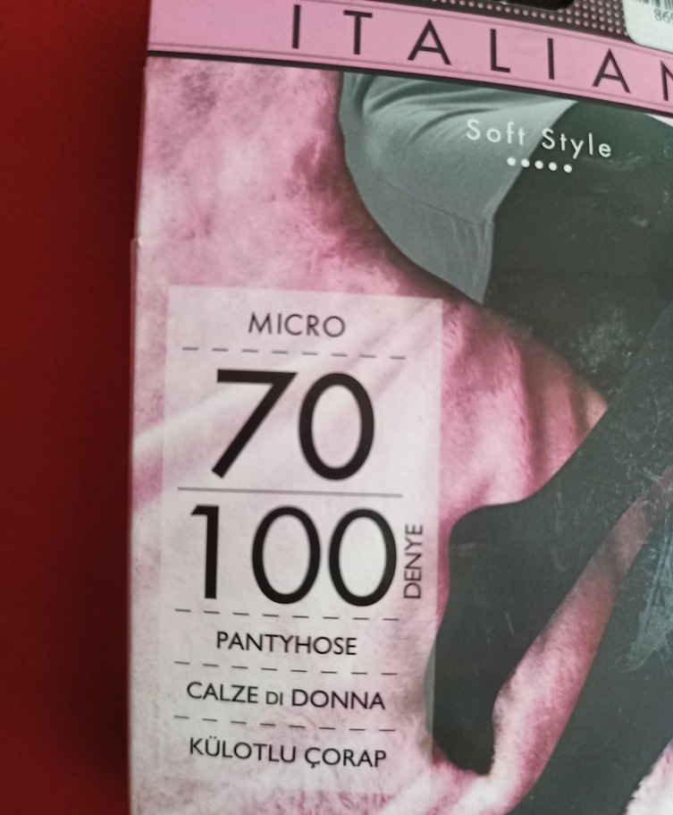 İtalyan Mikro 100 denye külotlu çorap - Görsel 2