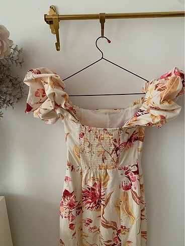 xs Beden çeşitli Renk H&M balon kollu elbise