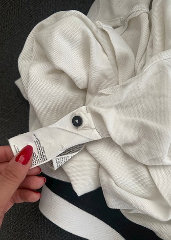 BMW Motorsport Erkek Beyaz Kısa Kollu Polo Tişört - Görsel 5