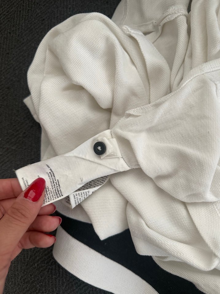 BMW Motorsport Erkek Beyaz Kısa Kollu Polo Tişört - Görsel 5