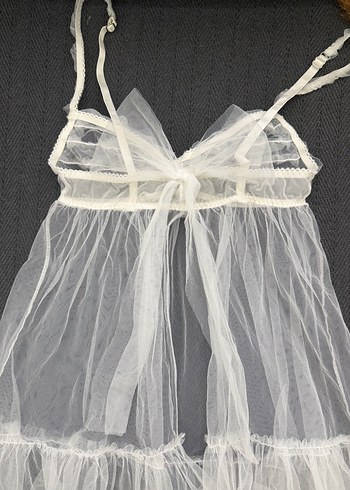 s Beden beyaz Renk Victorias Secret i do baybdoll Gecelik