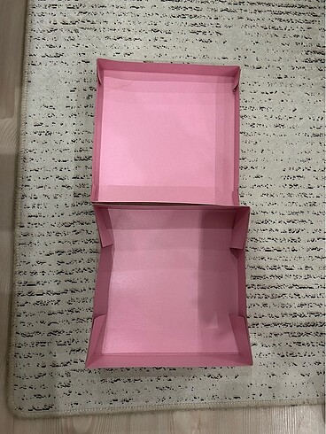 Beden pembe Renk Victoria?s Secret kutu ve küçük kutu