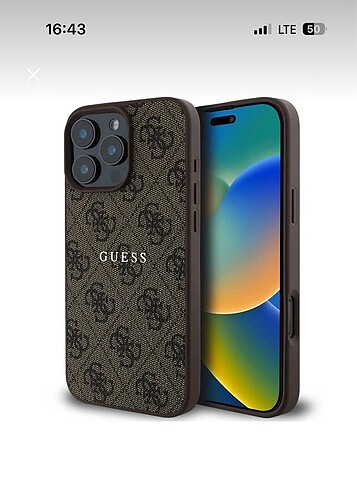 Guess telefon kılıfı iPhone 16 pro max