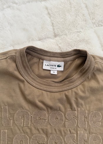 Bej Kısa Kollu Baskılı Kadın Tişört - Görsel 3